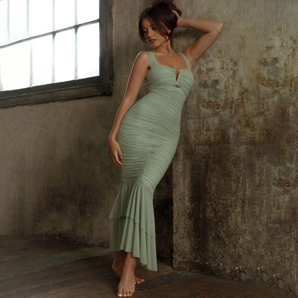 Kayla Maxi Dress - Green