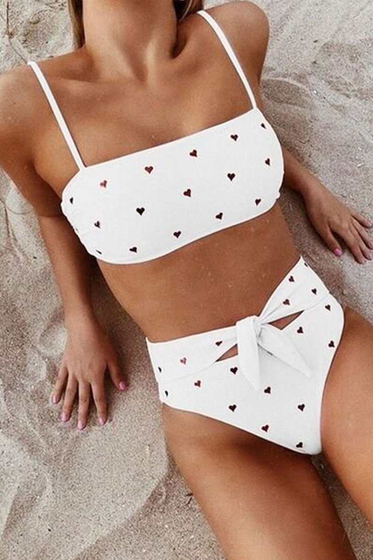 Heart Knot Bikini Set
