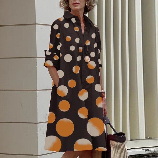 Eva Boutique Vintage Long Sleeve Dress Elevated Occasion Wear