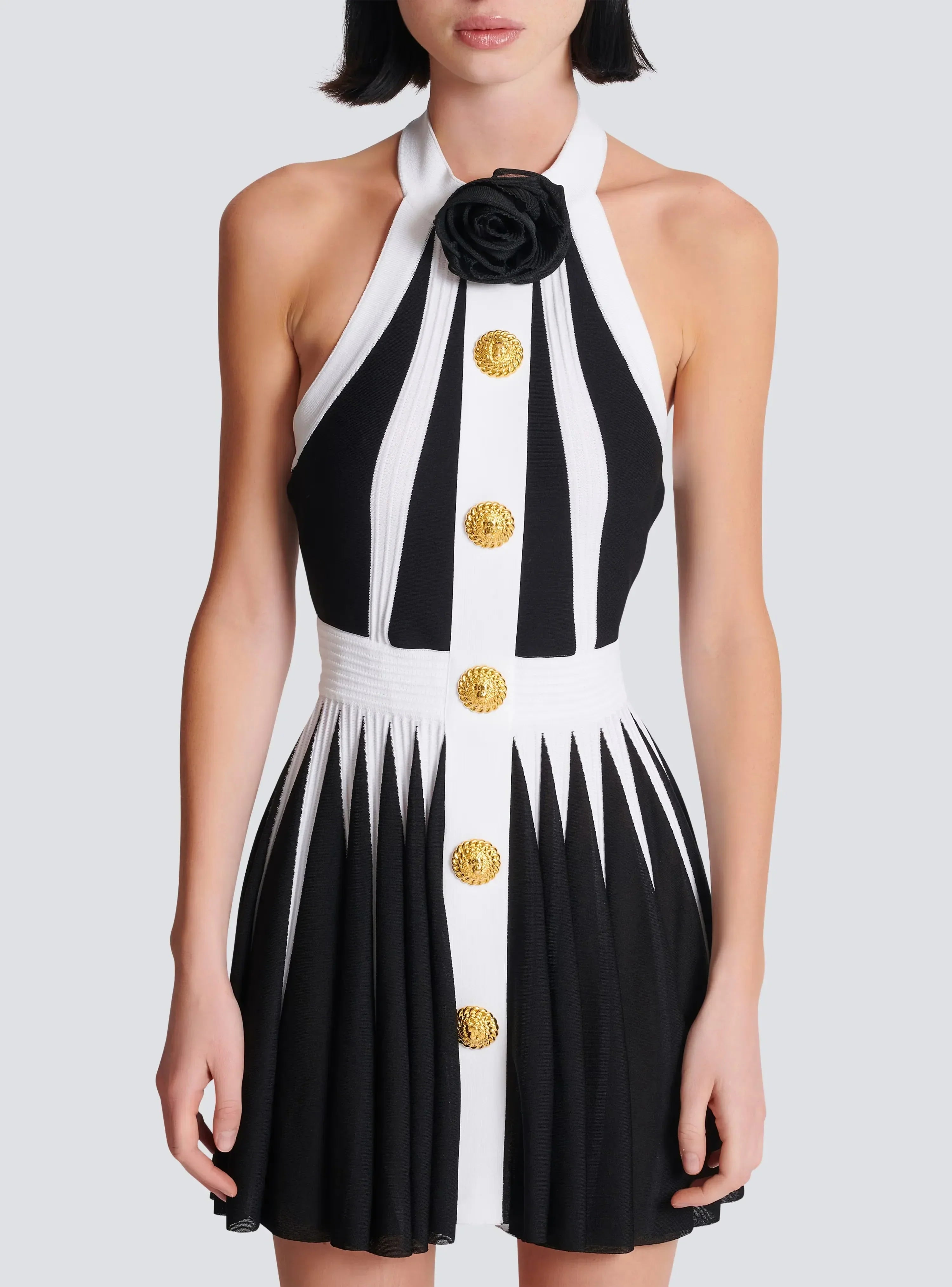 Patchwork Mini Dress