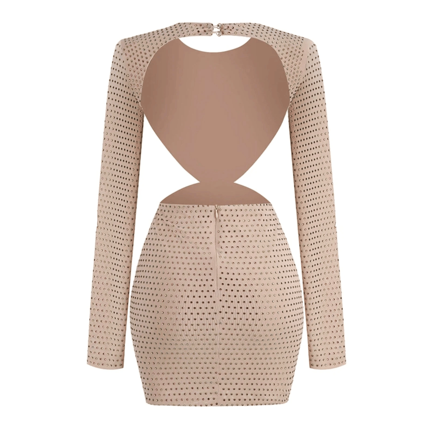 Dress Of The Day Backless Diamond Mini Dress 8