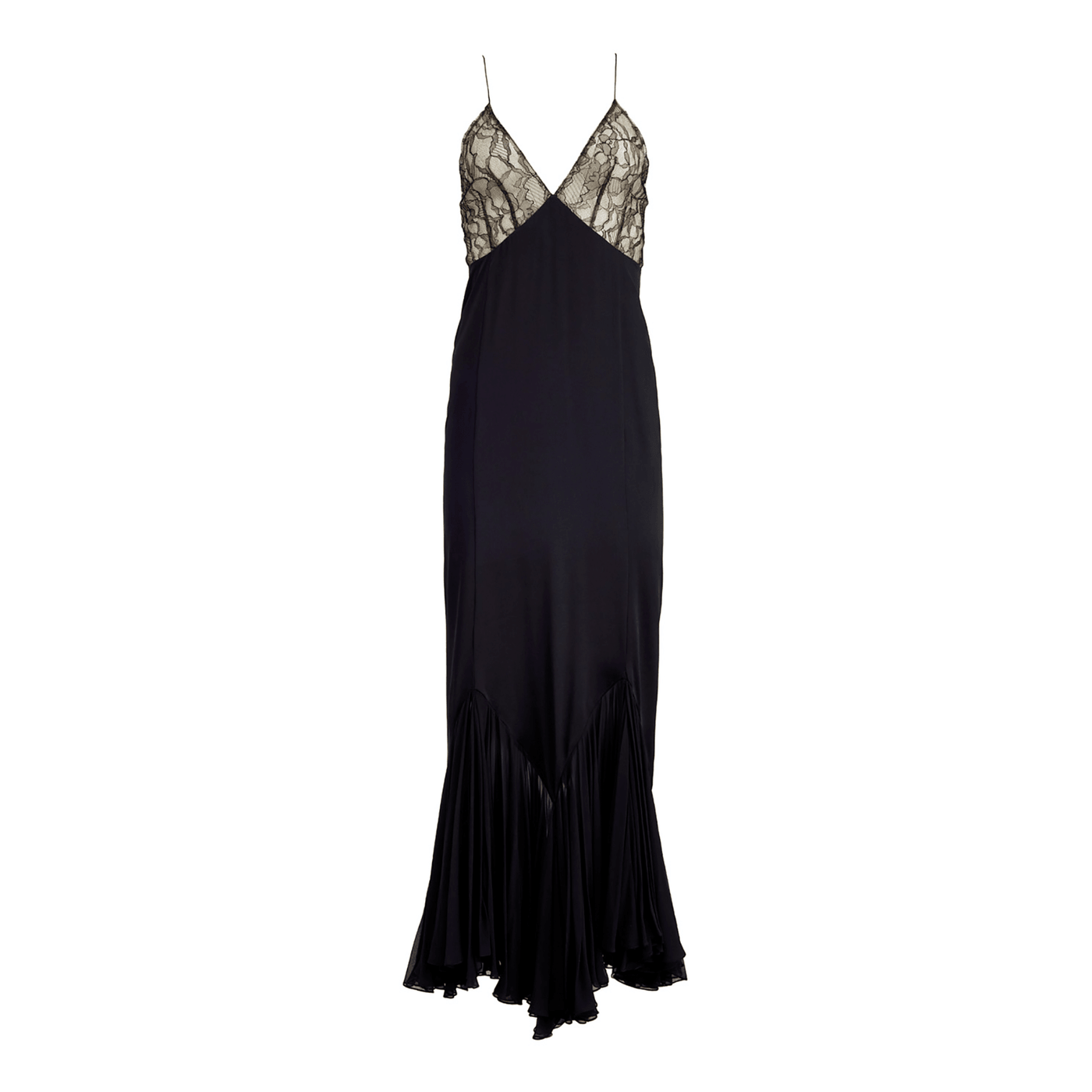 Sultry Nights Lace Fishtail Maxi Dress - View 6