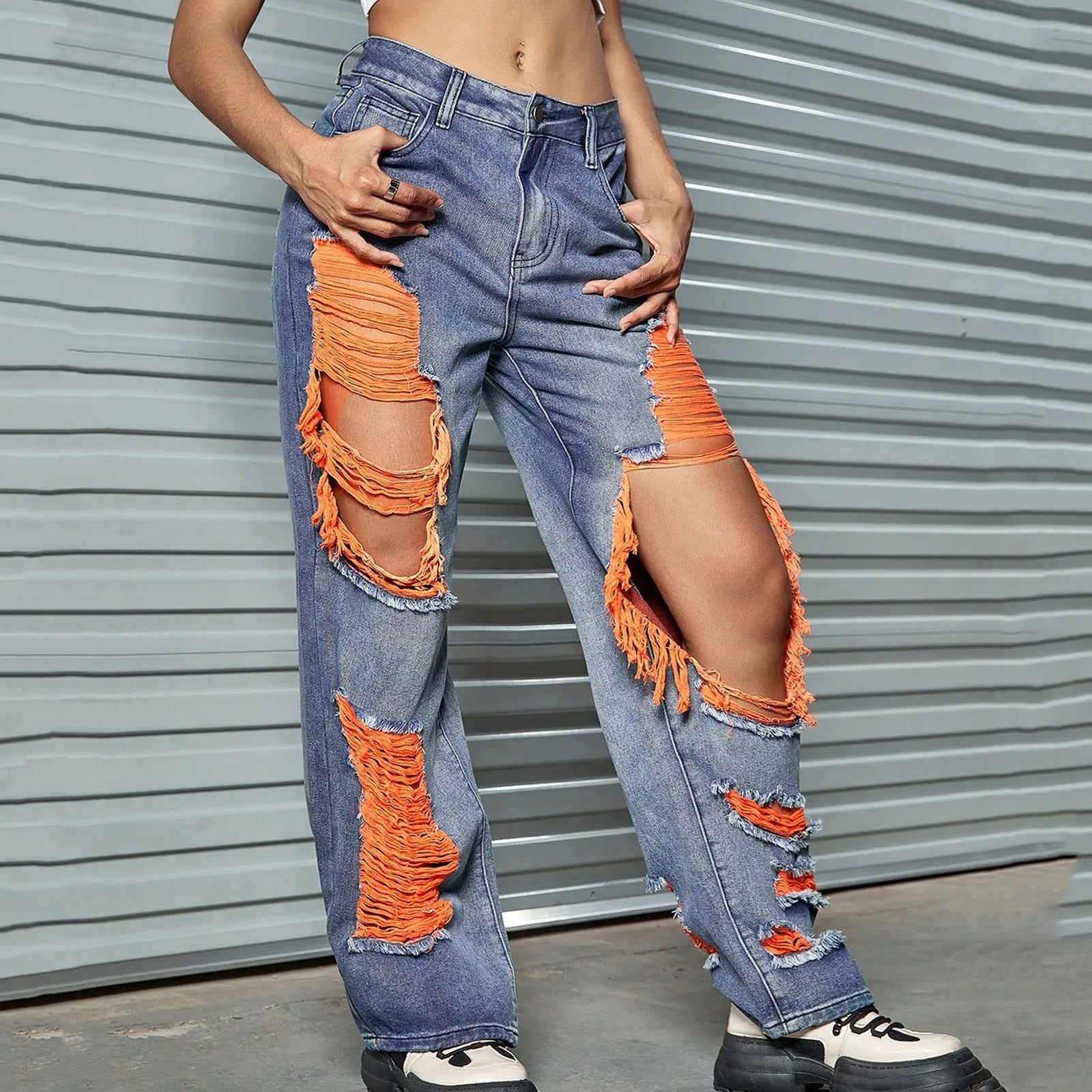Booty Lifting Straight Leg Jeans