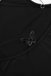 Backless Bandage Butterfly Detail Sleeveless Maxi Dress 4