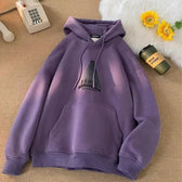 Funny Graphic Fleece Y2K Hoodie