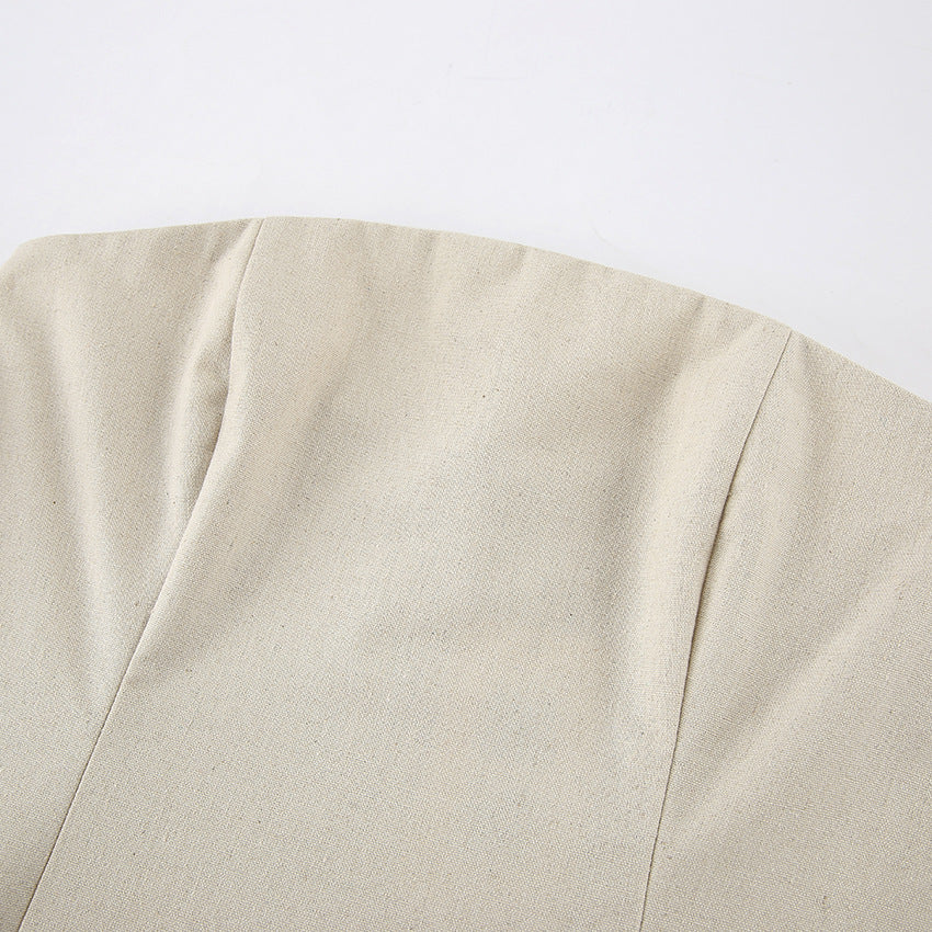 Martina Maxi Dress - Beige