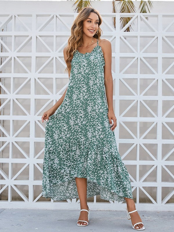 Ditsy Dress Sage