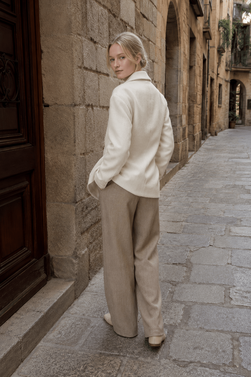 Lapel Relaxed Fit Blazer