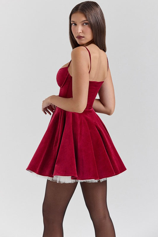LowBack VNeck Party Dress