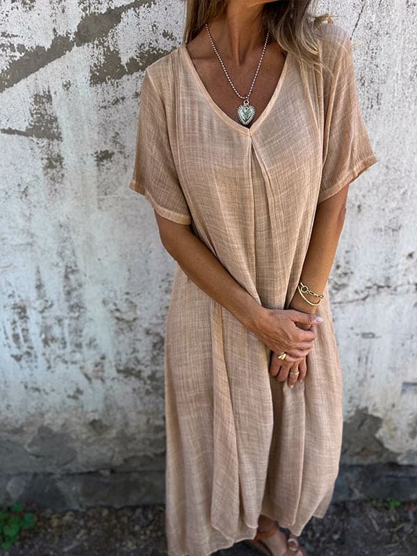 Oriana Trendy and Elegant Summer Dress for Women Bold Statement Look