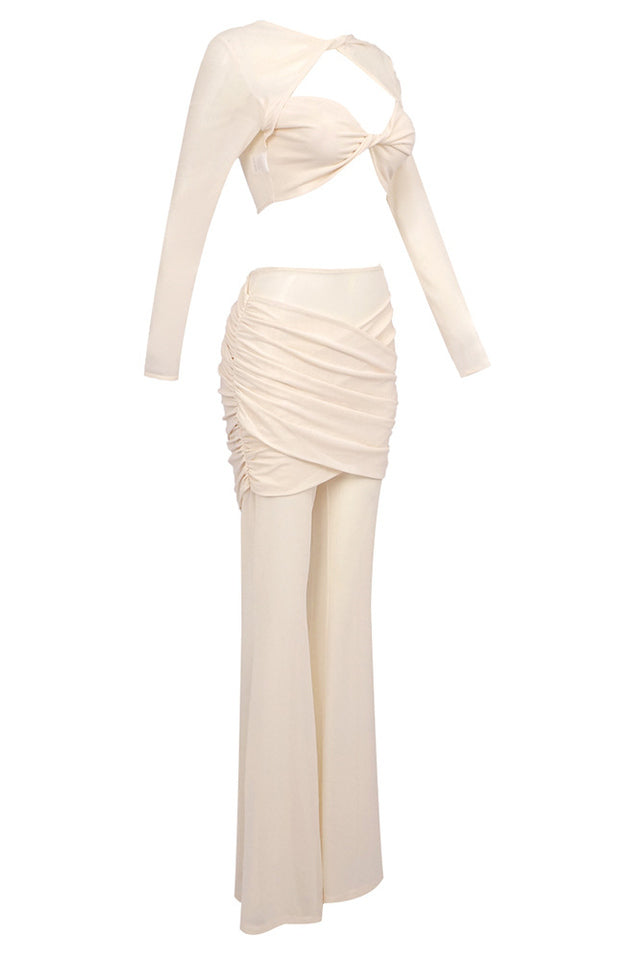 Aethwy Draped Two Piece Jumpsuit