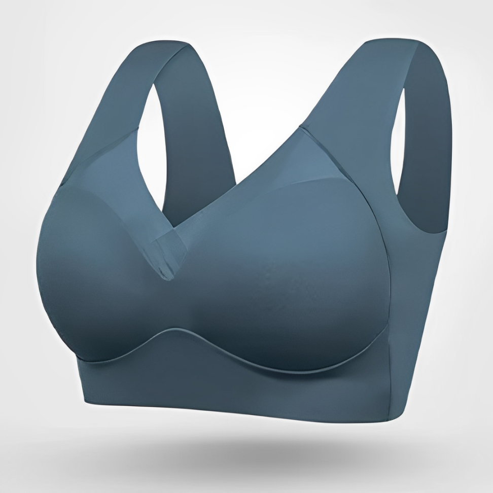 Wireless Seamless Wide Strap Bra