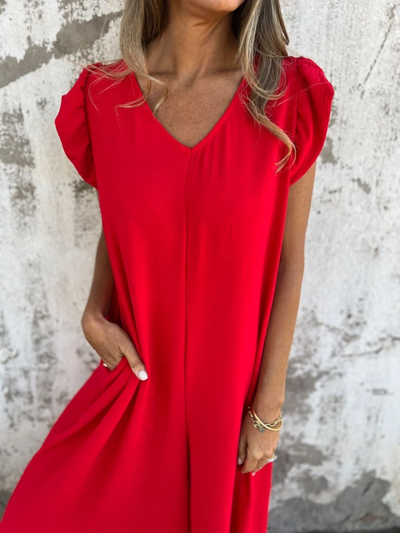 Leopard Print V Neck Jumpsuit With Front Pockets