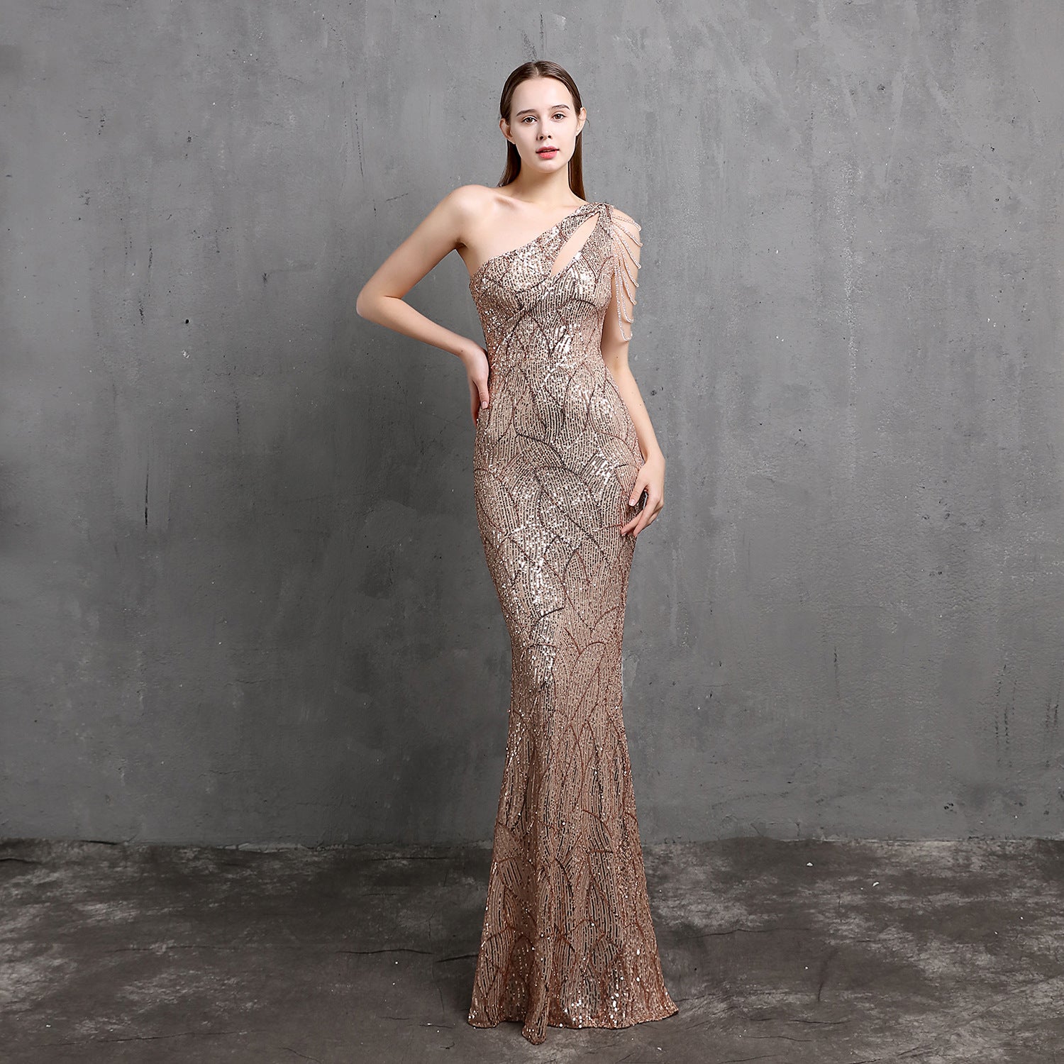 Party Formal Cocktail Dress Fairy Dream Socialite Gathering Party Evening Dress Sexy Long Slimming Toast Dress Bride