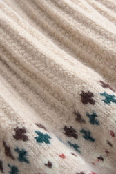Knit Fair Isle Bodycon Mini Skirt