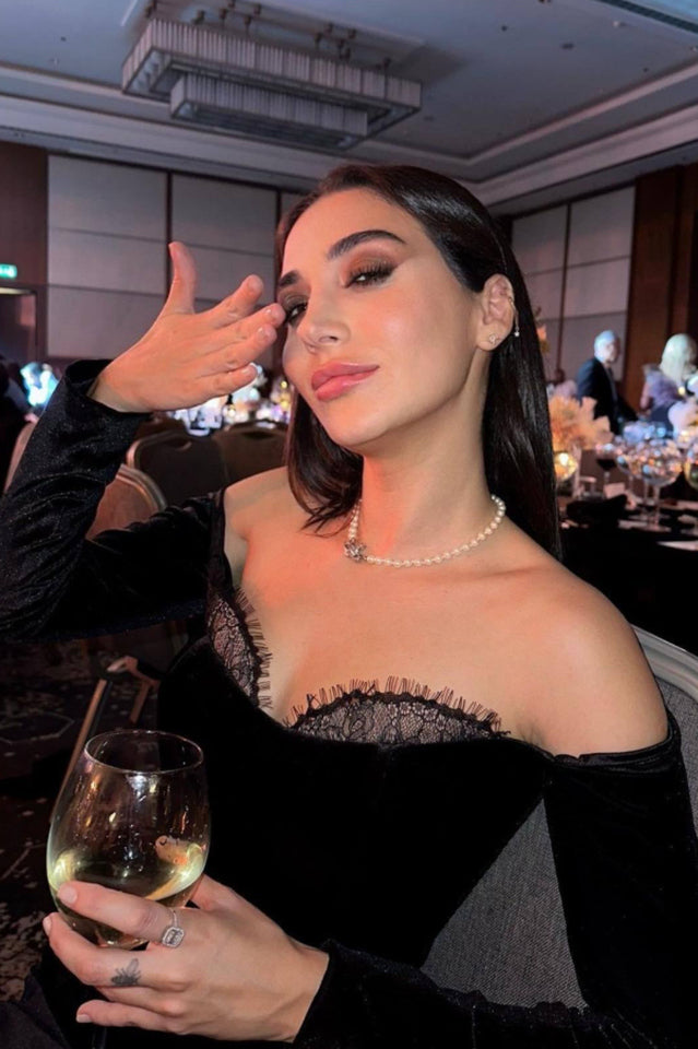 Palma Strapless Velvet Dress