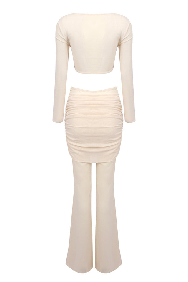 Aethwy Draped Two Piece Jumpsuit