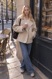 Double-Faced Shearling Jacket