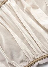 Asymmetrical Elegance Mesh Midi Dress 8