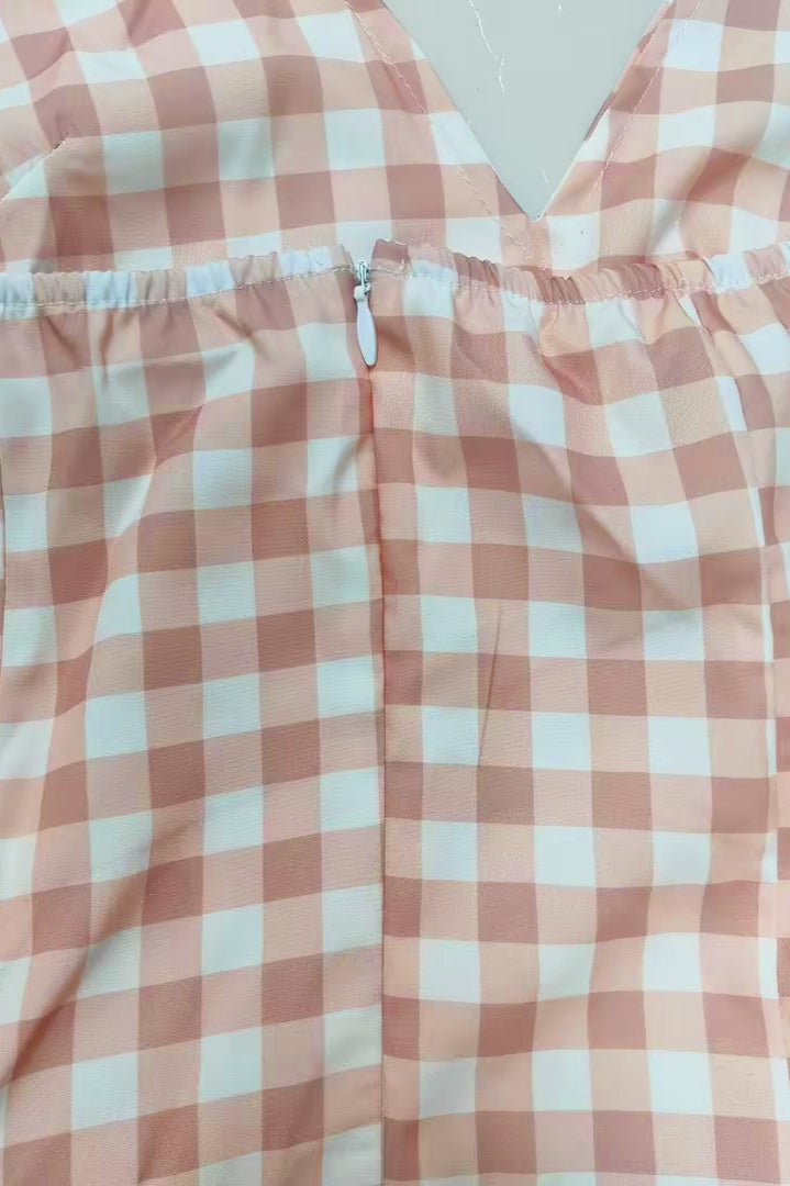 Elegant Waist-Pleated Maxi Dress