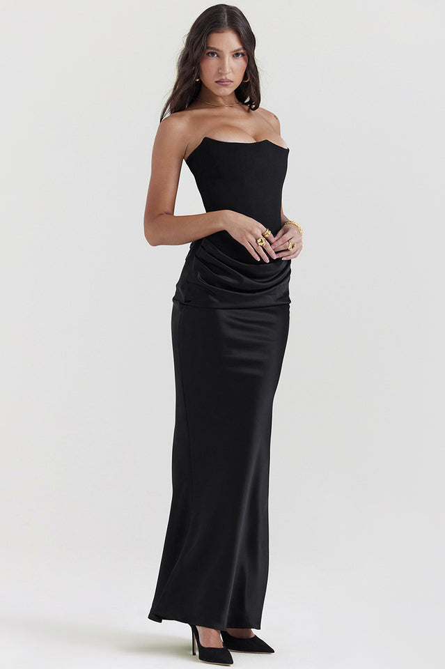Persephone Off Shoulder Bustier Dress