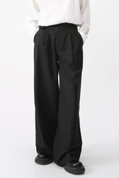 Korean Vintage Relaxed Straight Pants