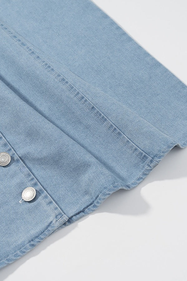 Slim Fit ButtonUp Denim Dress
