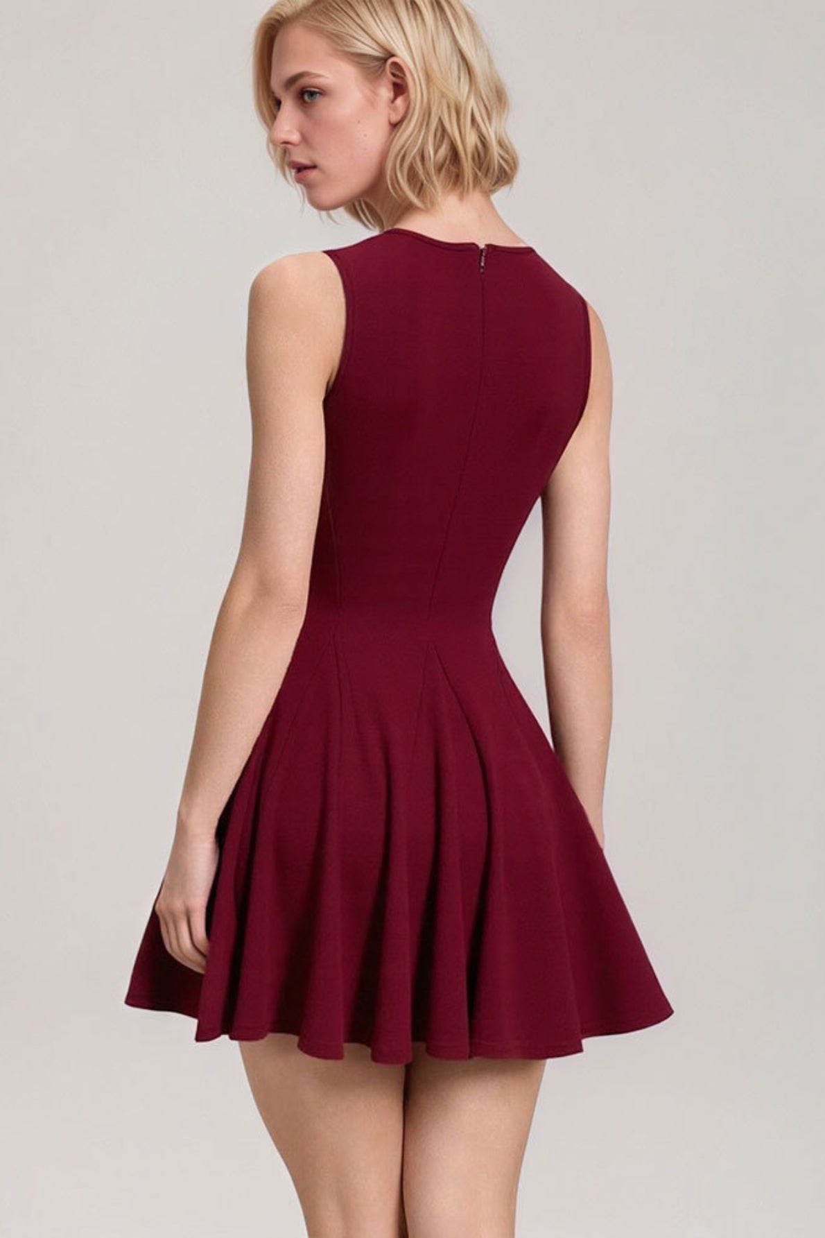 Ruched Corset Mini Dress