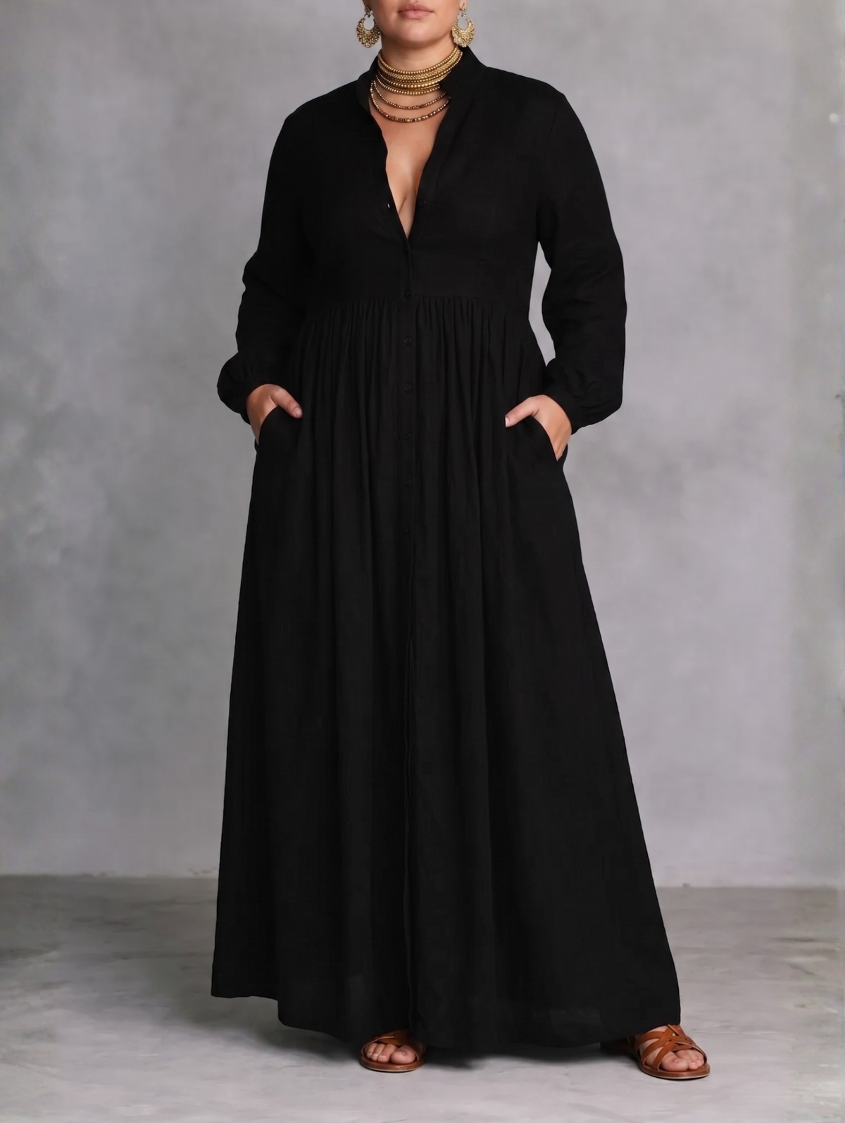 ABIGAIL™ - ELEGANT FLOWING SUMMER MAXI DRESS