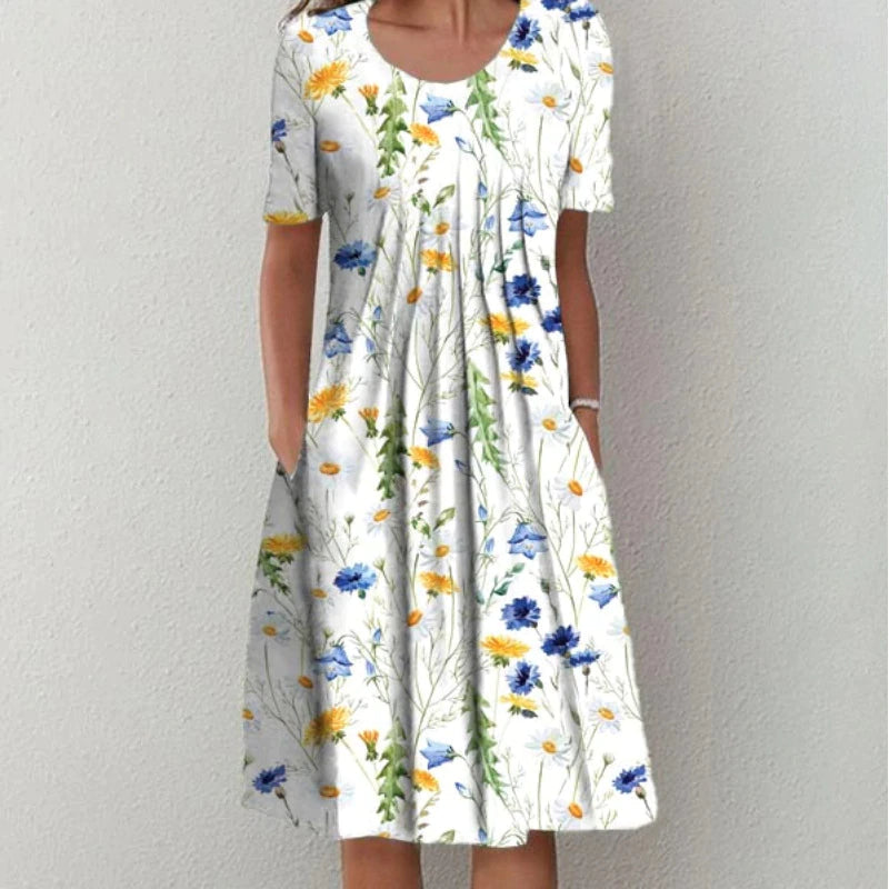 Patrizia Aesthetic Cotton Dress Evening Wear Edit