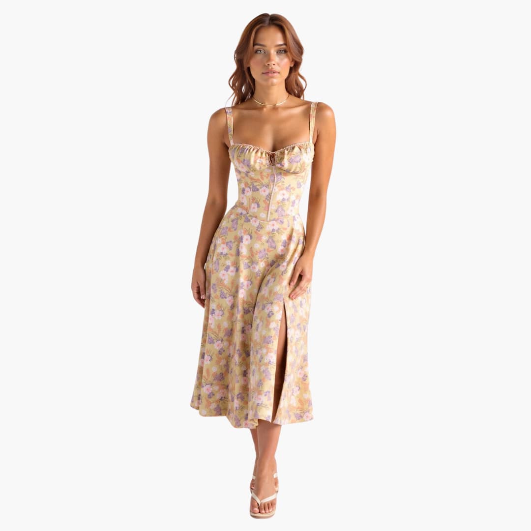 Stella | Waist Dress Multicolor
