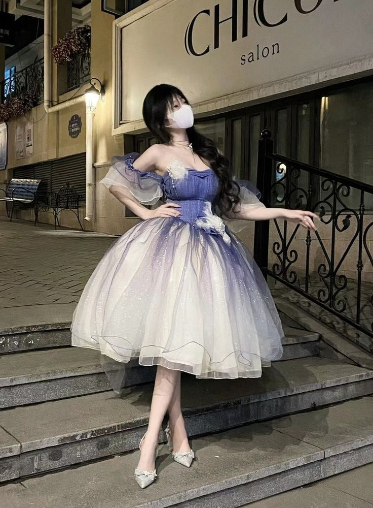 Off Shoulder Short Evening Dress Cocktail Dresses Short Party Dress