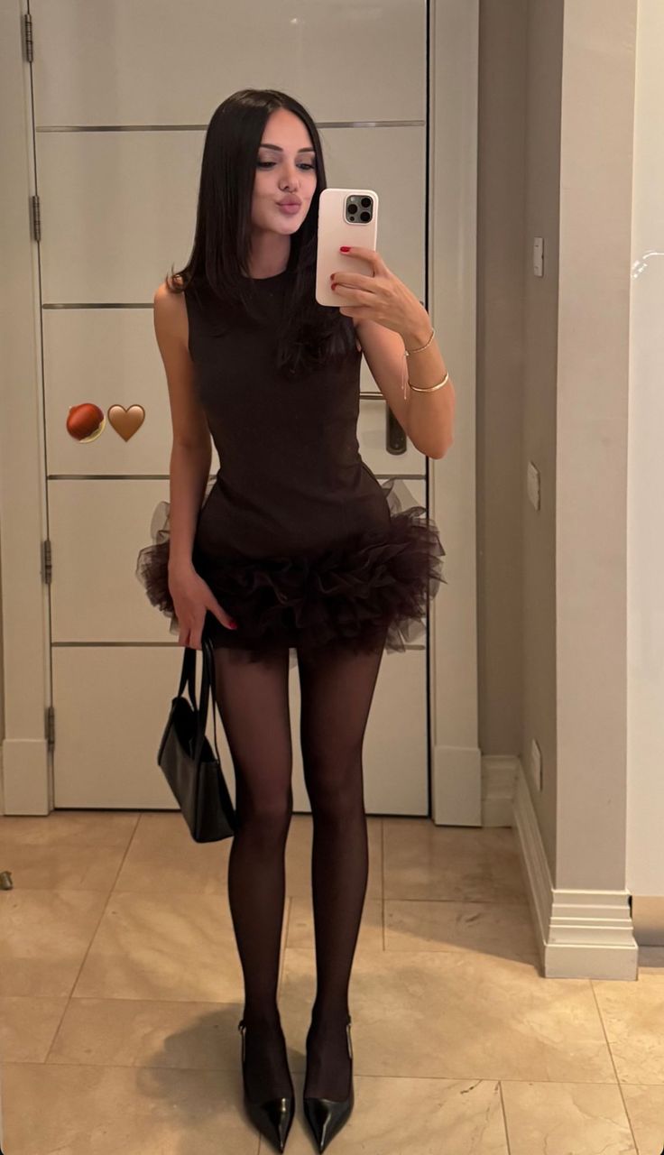 Brown Fashion Birthday Outfit Short Evening Dress Short Party Dress Cocktail Dresses