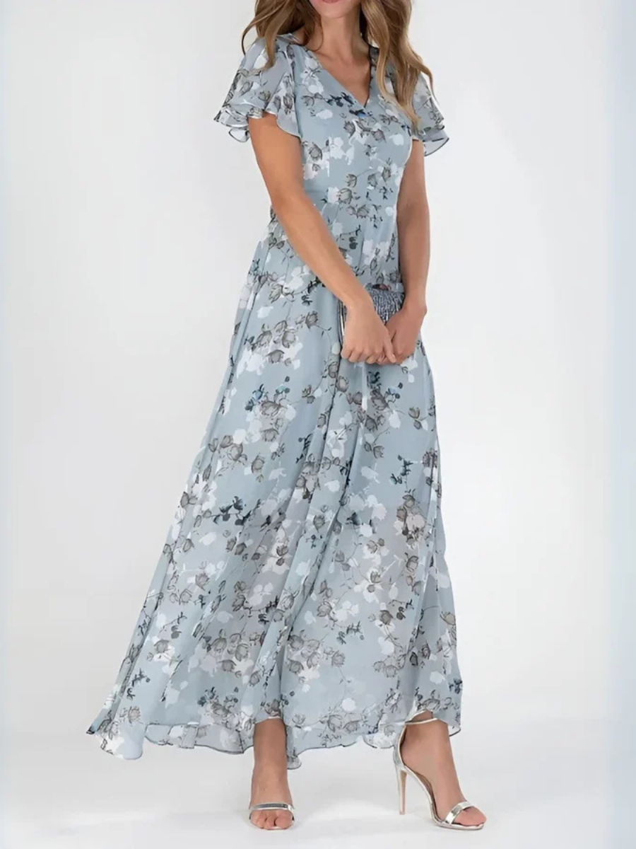 Felicia™ | Casual Floral Flowy Maxi Dress