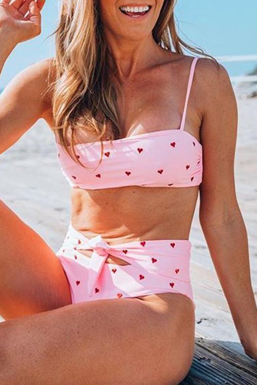 Heart Knot Bikini Set