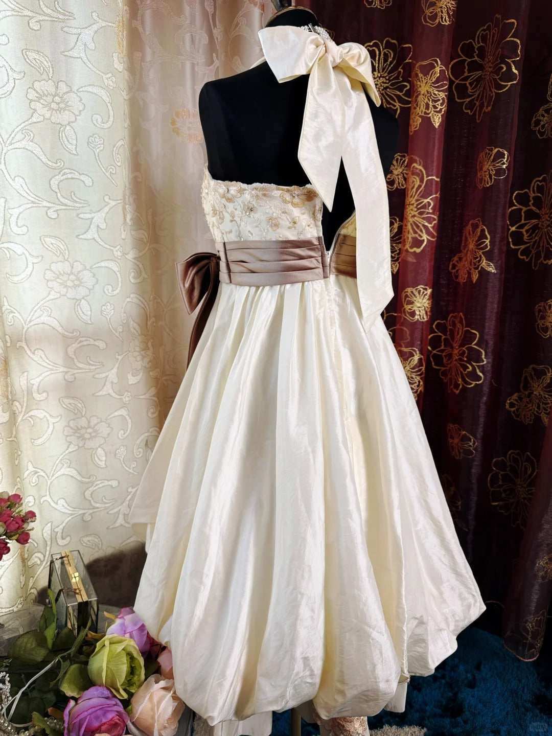 A Line Birthday Outfit Short Evening Dress Short Party Dress Vintage Homecoming Dress   fg8087