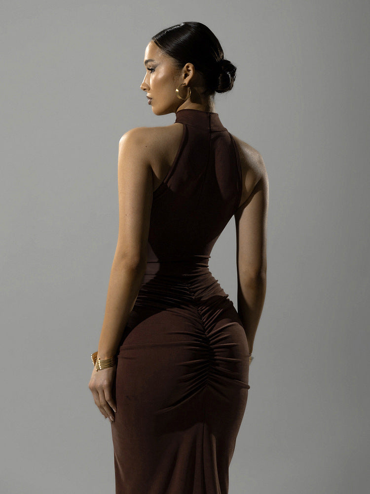 Allston Maxi Dress - Brown
