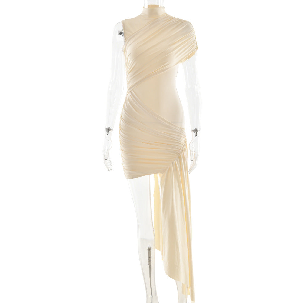Gema Mini Dress - Beige