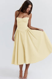 Longing For Love Strap Bustier Midi Dress - 8 Colors 16