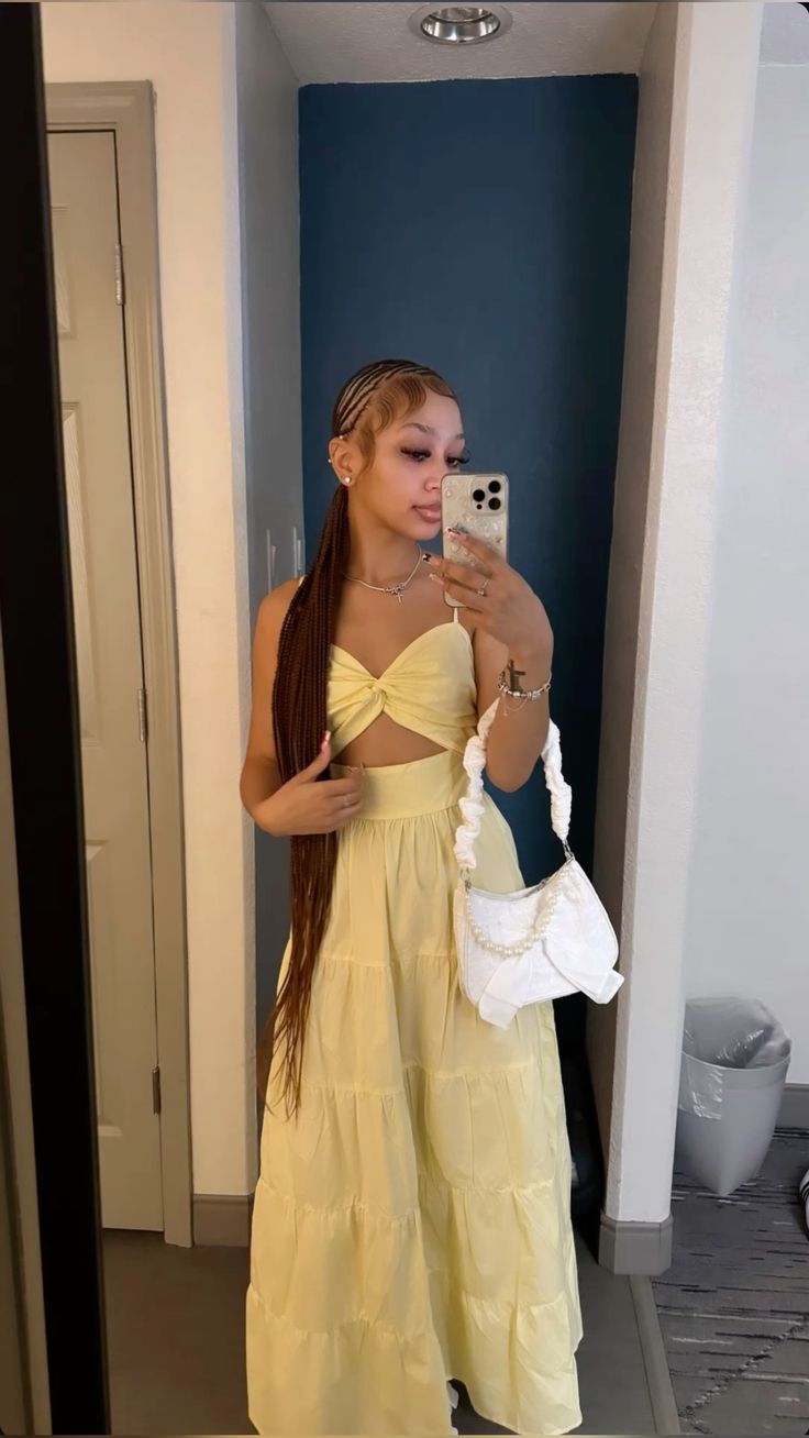 Yellow Fashion Long Prom Dress Evening Party Dresses  fg7738