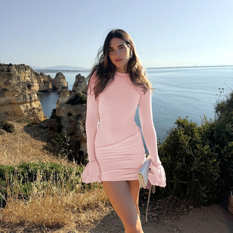 Elysian Mini Dress - Pink