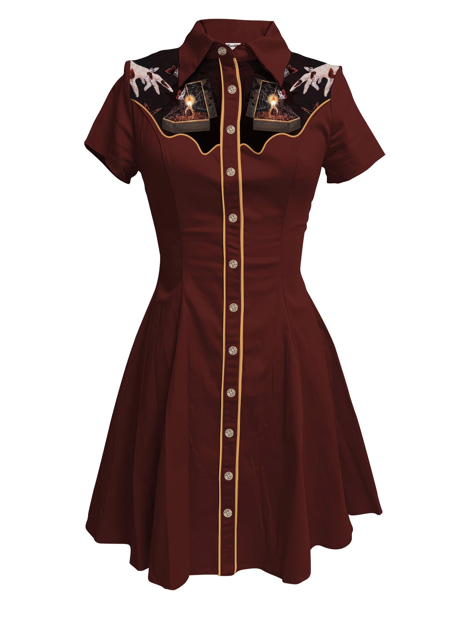 Candlelight Candle - 100% Cotton Dress