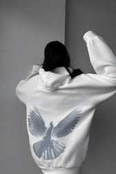 American Casual Print Pullover Hoodie