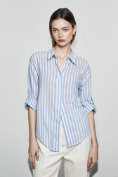 Pure Linen Vacation Blouse
