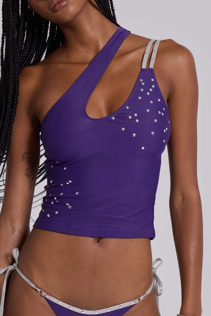Sequin Crop Top