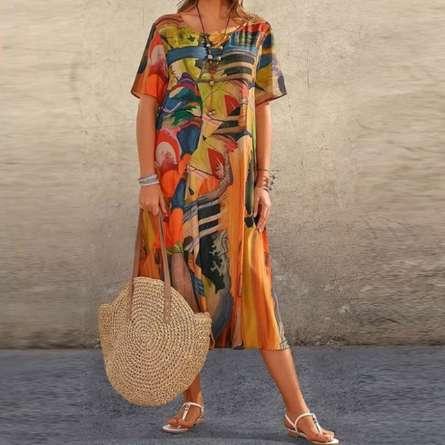 Mirjana Simple and Stylish Summer Dress for Women Cocktail Hour Style