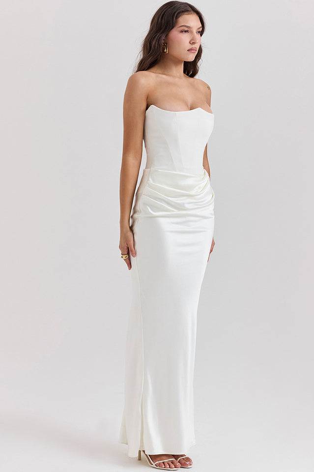 Persephone Off Shoulder Bustier Dress 11