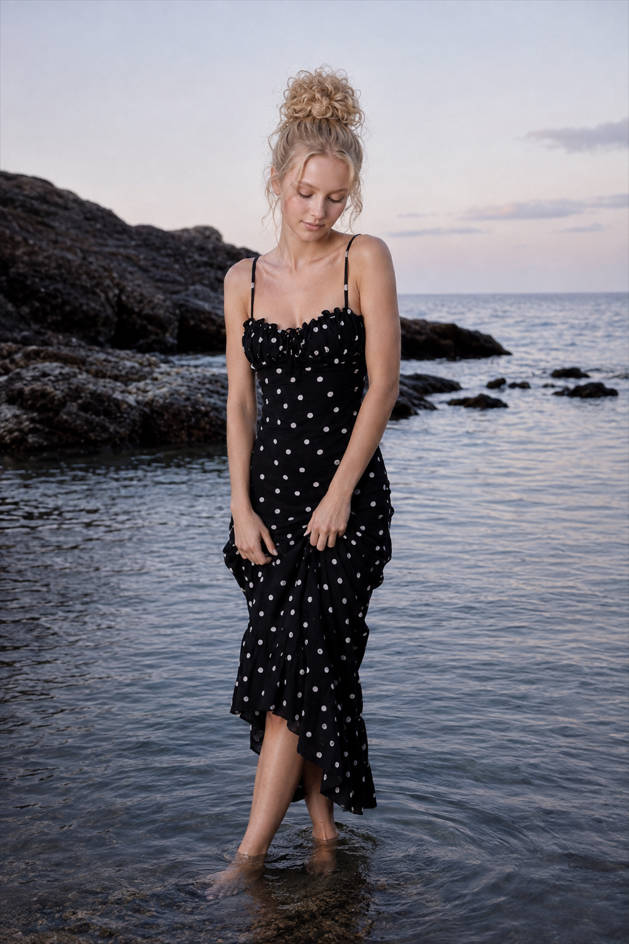 Backless Bodycon Maxi Dress