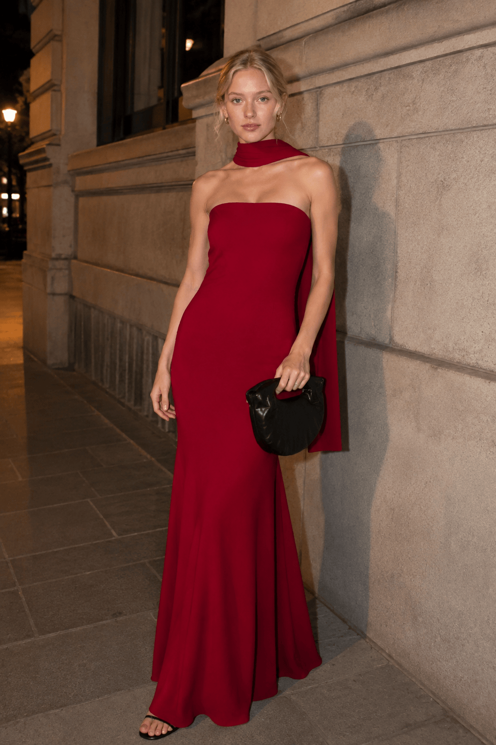 Sexy Strapless Mermaid Maxi Dress