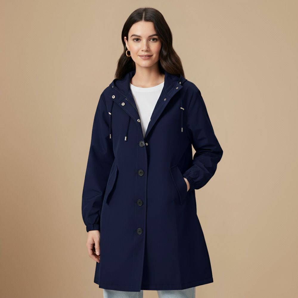 Loose-Fit Hooded Windbreaker